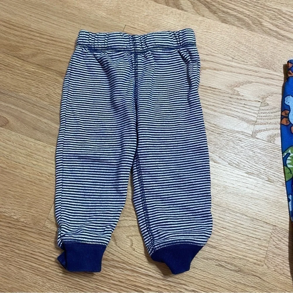 12 mos Boy Pajama Pants Bundle Spiderman Dinosaur